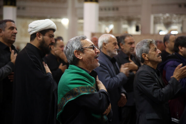 Photos: Hazrat Zahra mourning ceremony held at Fatima Masoumeh holy shrine on Tuesday