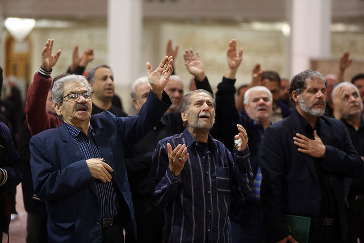 Photos: Hazrat Zahra mourning ceremony held at Fatima Masoumeh holy shrine on Tuesday