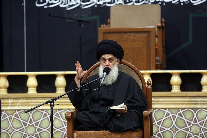 Photos: Hazrat Zahra mourning ceremony held at Fatima Masoumeh holy shrine on Tuesday