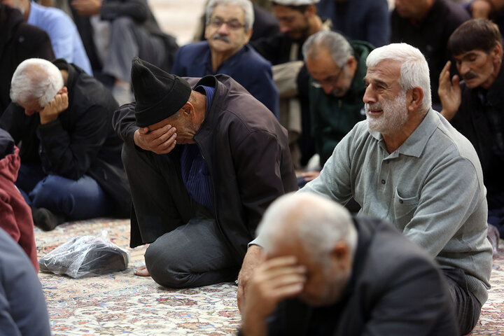 Photos: Hazrat Zahra mourning ceremony held at Fatima Masoumeh holy shrine on Tuesday