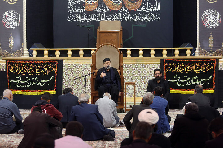 Photos: Hazrat Zahra mourning ceremony held at Fatima Masoumeh holy shrine on Tuesday