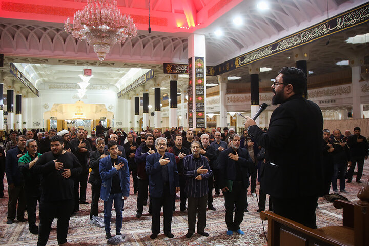 Photos: Hazrat Zahra mourning ceremony held at Fatima Masoumeh holy shrine on Tuesday