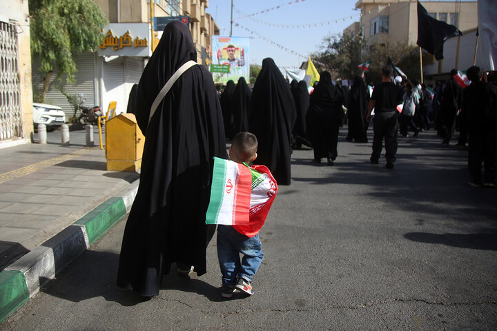Photos: National Day Against Global Arrogance marked in Hazrat Masoumeh holy shrine