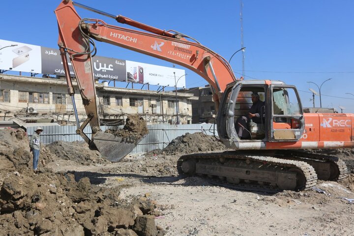 تقرير مصور/ العتبة الحسينية تنفذ مشروع حدائق مقام صاحب الزمان في محافظة بابل