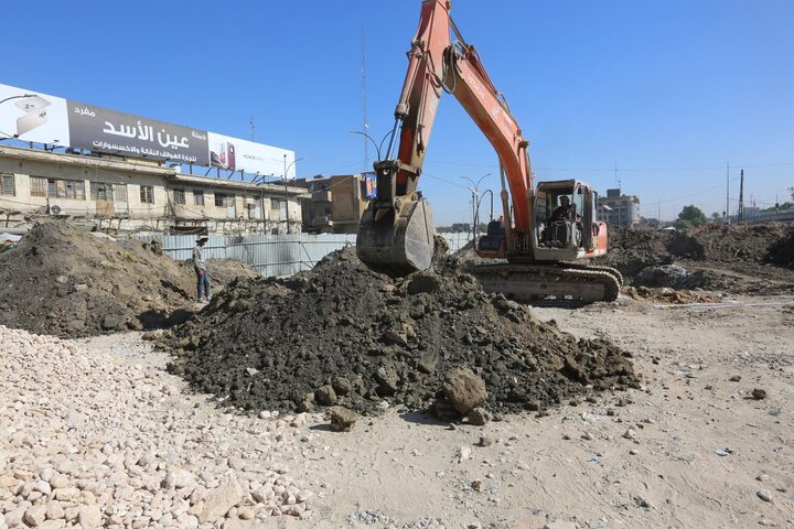 تقرير مصور/ العتبة الحسينية تنفذ مشروع حدائق مقام صاحب الزمان في محافظة بابل