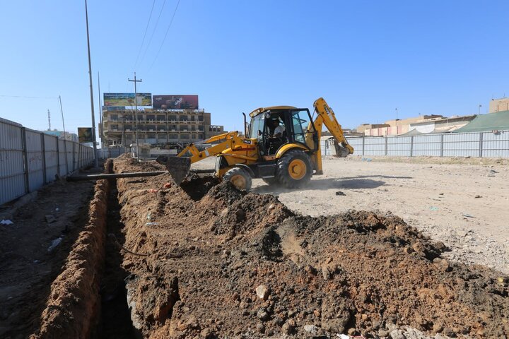 تقرير مصور/ العتبة الحسينية تنفذ مشروع حدائق مقام صاحب الزمان في محافظة بابل
