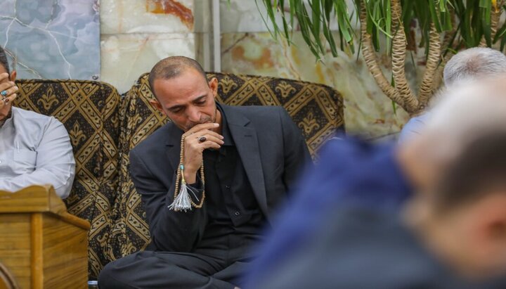 مجلس عزاء بذكرى استشهاد السيدة فاطمة الزهراء (ع) في العتبة الحسينية المقدسة