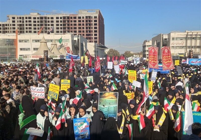 فیلم| 4 نومبر کے دن زاہدانی عوام کا جوش و خروش