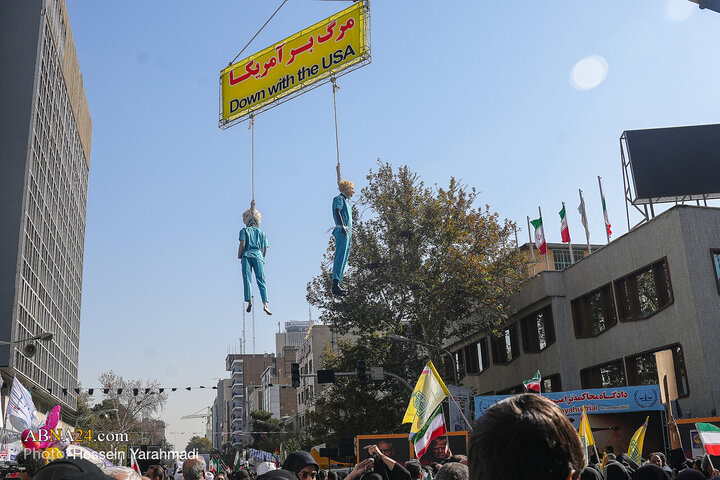 Photos: People of Tehran rally to mark US Embassy takeover anniversary
