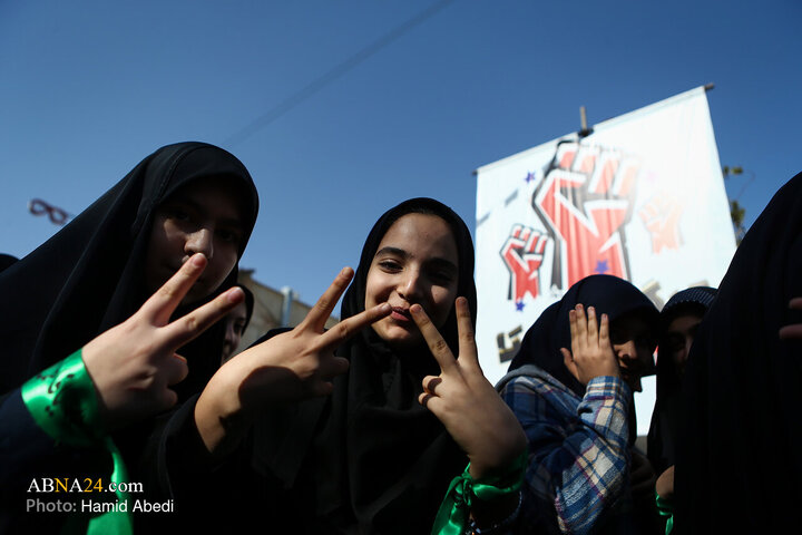 Photos: National Day Against Global Arrogance marked in Qom