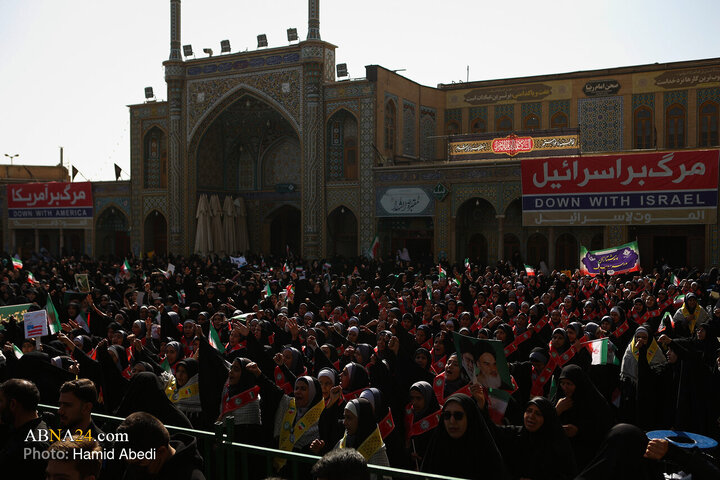 Photos: National Day Against Global Arrogance marked in Qom