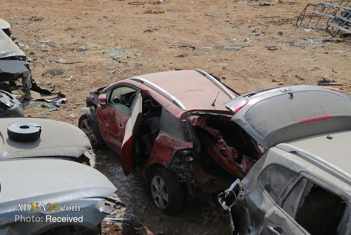 تخریب یک تعمیرگاه خودرو توسط نظامیان صهیونیست در کرانه باختری