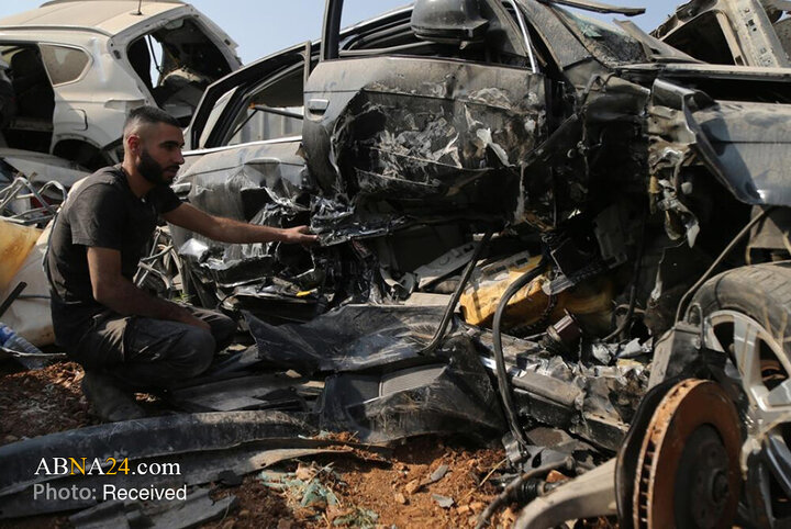 تخریب یک تعمیرگاه خودرو توسط نظامیان صهیونیست در کرانه باختری