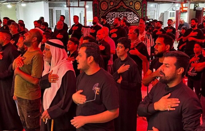 تقرير مصور/ مجلس عزاء استشهاد السيدة الطاهرة "فاطمة الزهراء"(ع) في مدينة البصرة جنوب العراق