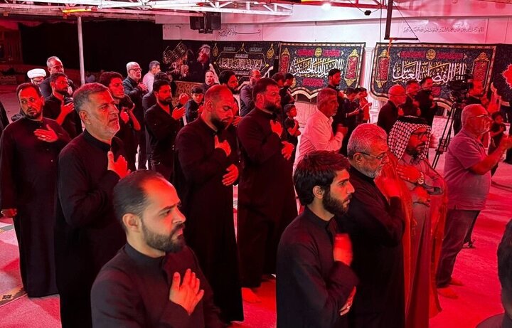 تقرير مصور/ مجلس عزاء استشهاد السيدة الطاهرة "فاطمة الزهراء"(ع) في مدينة البصرة جنوب العراق