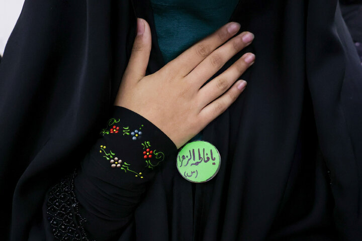 Photos: Mourning ceremony of Hazrat Zahra held by Urdu-speaking women at Razavi Holy Shrine
