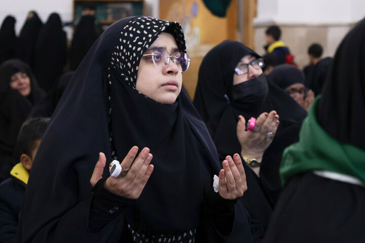 Photos: Mourning ceremony of Hazrat Zahra held by Urdu-speaking women at Razavi Holy Shrine