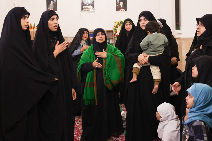 Photos: Mourning ceremony of Hazrat Zahra held by Urdu-speaking women at Razavi Holy Shrine