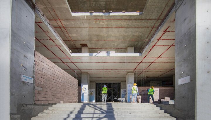 تقرير مصور/ مشروع إنشاء مجمع وارث للدراسات الحوزوية بتمويل العتبة الحسينية المقدسة