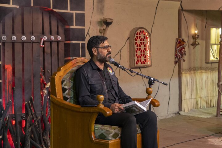 فرقة العباس تقيم مجلس عزاء بذكرى شهادة السيدة الزهراء (ع)