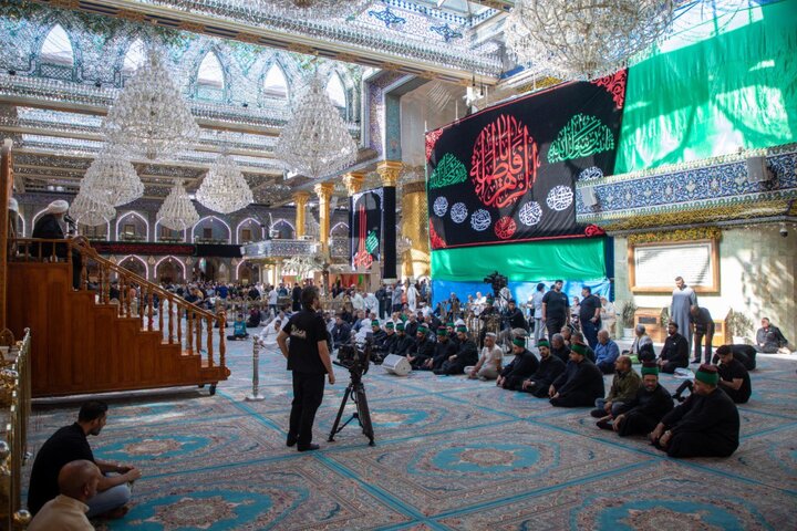 العتبة العباسية المقدسة تحيي ذكرى شهادة السيدة الزهراء (ع) وفقًا للرواية الثانية