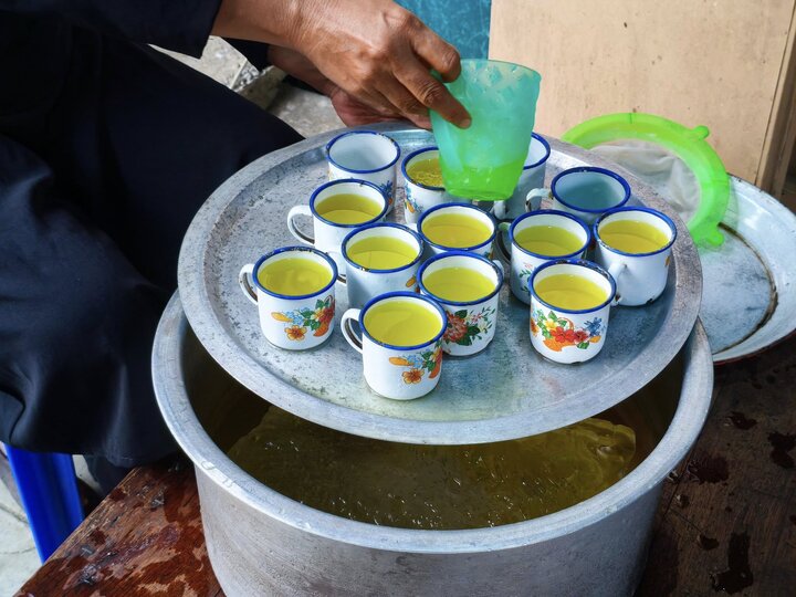 ပြည် ရှီအဟ် အေမာမ်ဘာရာ ၏ မဂျ်လစ်စေ ဟဇရသ် ဖွာတွေမဟ် ဇဲဟ်ရာ (စ.အ)   ၏ မြင်ကွင်း ။ ။ Photos