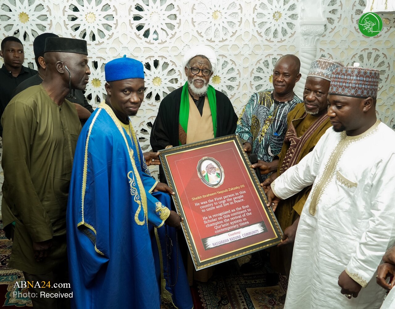 نماینده انجمن مسیحیان نیجریه با شیخ زکزاکی دیدار کرد/ «متحد شوید و در صلح زندگی کنید» + تصاویر