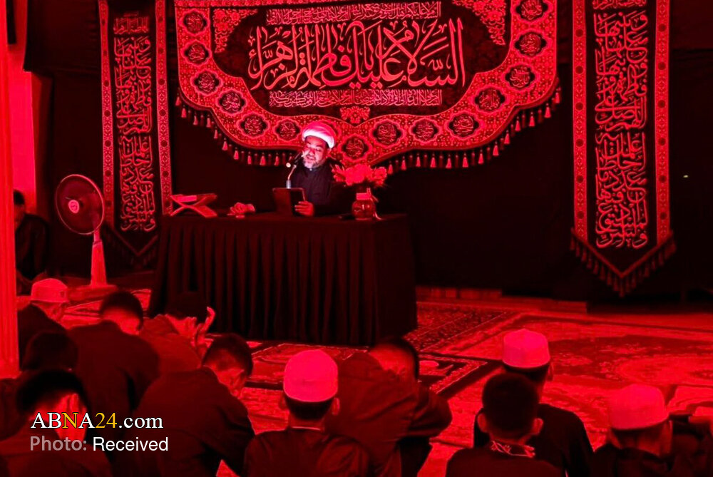 عکس خبری | مراسم سوگواری شهادت حضرت فاطمه(س) در مرکز دارالزهرا در شهر پاتالونگ تایلند