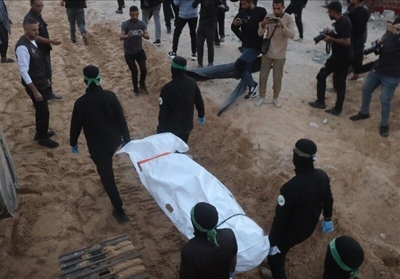 الكيان الصهيوني يسلم جثة 15 شهيداً فلسطينياً بخان يونس 