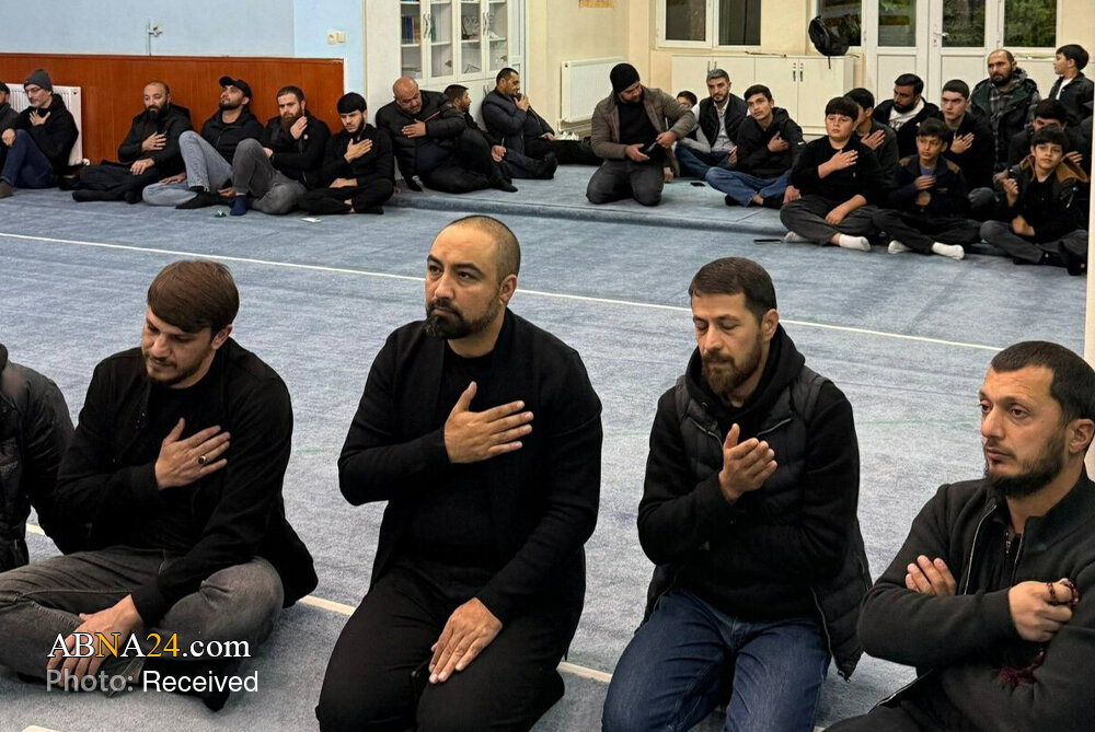 عکس خبری | مراسم شهادت حضرت زهرا(س) در مسجد امام حسین(ع) منطقه آغ‌تهله گرجستان