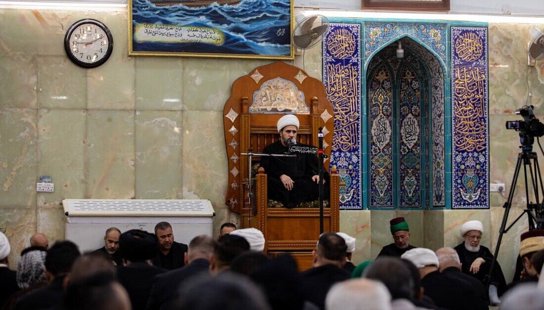العتبة الحسينية تستمر في إقامة مجلس عزاء ذكرى استشهاد السيدة فاطمة الزهراء (ع)