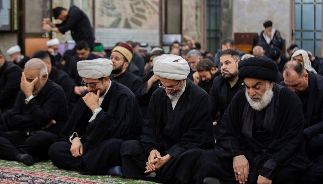 العتبة الحسينية تستمر في إقامة مجلس عزاء ذكرى استشهاد السيدة فاطمة الزهراء (ع)