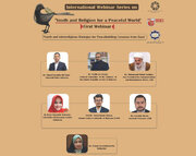 শান্তিপূর্ণ বিশ্বের জন্য আন্তর্জাতিক যুব ও ধর্ম শীর্ষ সম্মেলন।