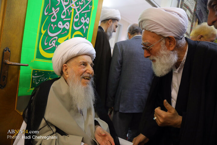 Photos: Hazrat Zahra mourning ceremony held at house of Ayatollah Elahi