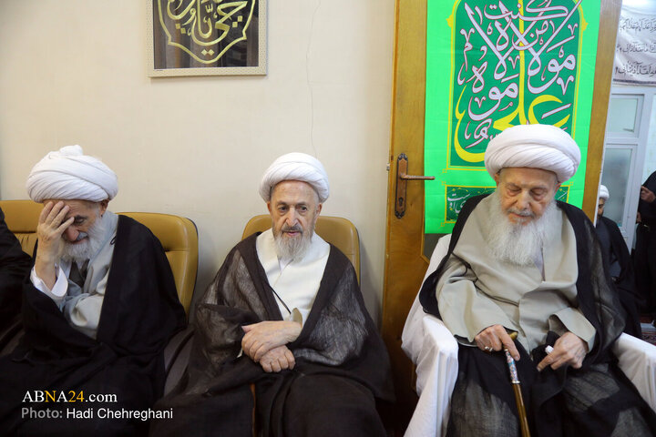 Photos: Hazrat Zahra mourning ceremony held at house of Ayatollah Elahi