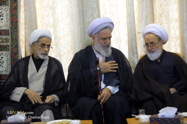 Photos: Hazrat Zahra mourning ceremony held at house of Ayatollah Elahi