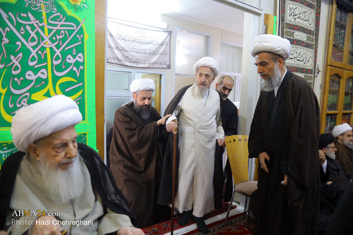 Photos: Hazrat Zahra mourning ceremony held at house of Ayatollah Elahi