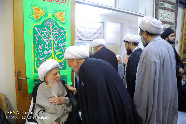Photos: Hazrat Zahra mourning ceremony held at house of Ayatollah Elahi