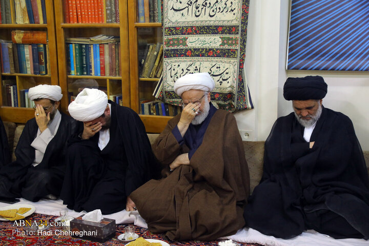 Photos: Hazrat Zahra mourning ceremony held at house of Ayatollah Elahi
