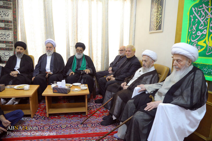 Photos: Hazrat Zahra mourning ceremony held at house of Ayatollah Elahi