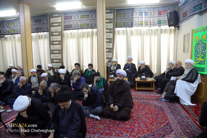 Photos: Hazrat Zahra mourning ceremony held at house of Ayatollah Elahi