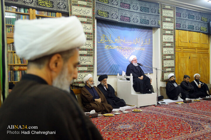 Photos: Hazrat Zahra mourning ceremony held at house of Ayatollah Elahi