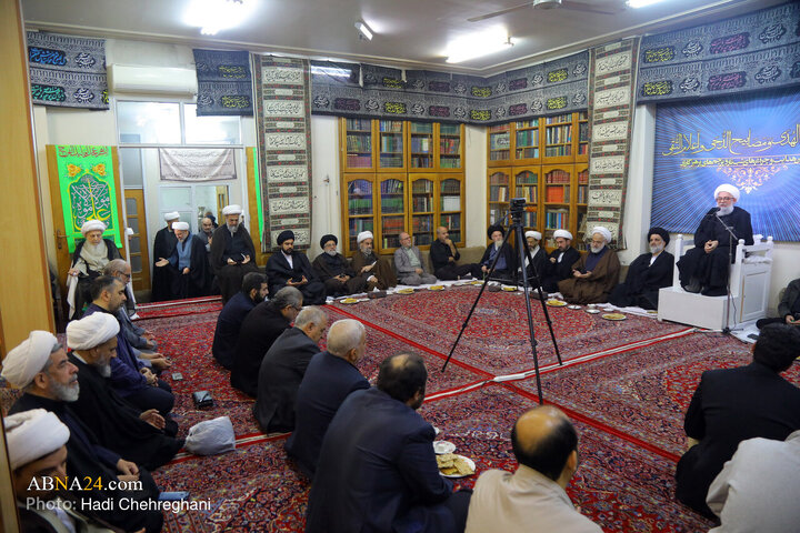 Photos: Hazrat Zahra mourning ceremony held at house of Ayatollah Elahi