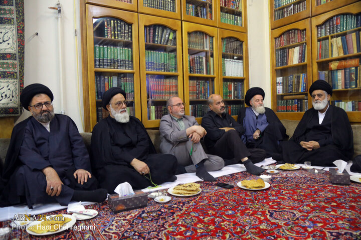 Photos: Hazrat Zahra mourning ceremony held at house of Ayatollah Elahi