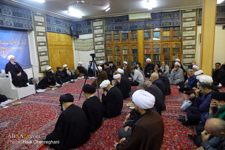 Photos: Hazrat Zahra mourning ceremony held at house of Ayatollah Elahi