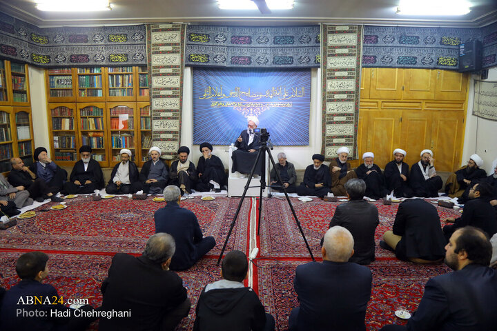 Photos: Hazrat Zahra mourning ceremony held at house of Ayatollah Elahi