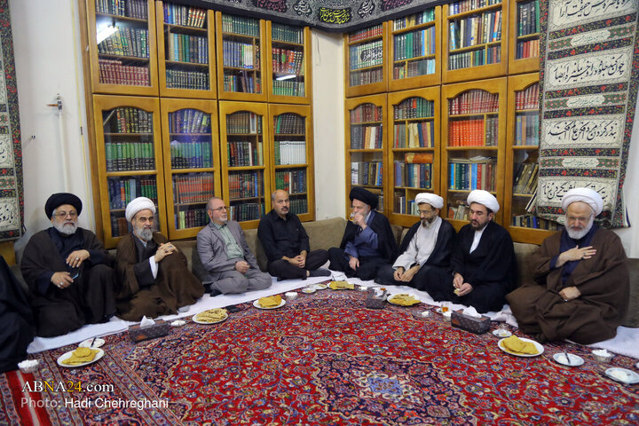 Photos: Hazrat Zahra mourning ceremony held at house of Ayatollah Elahi