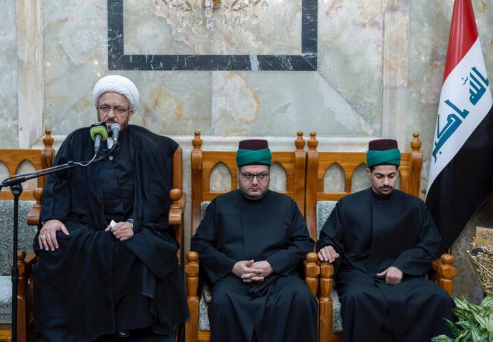 تقرير مصور/ خدام العتبة العباسية ييشاركون في مراسم عزاء شهادة السيدة "فاطمة الزهراء"(ع)