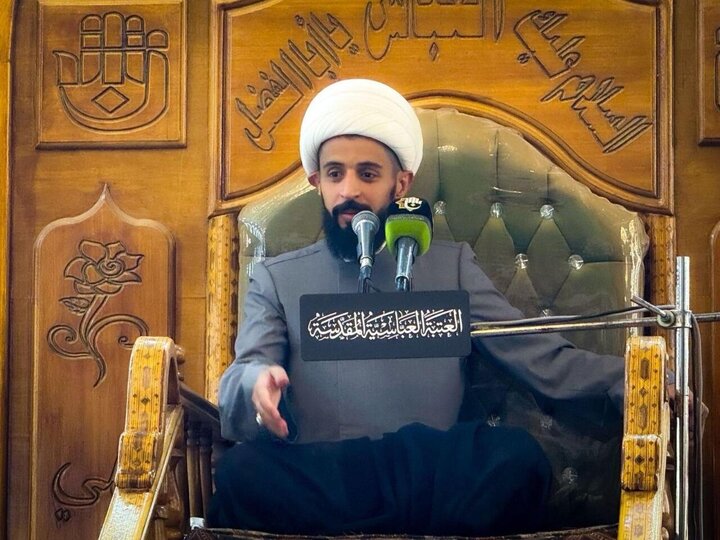 تقرير مصور/ خدام العتبة العباسية ييشاركون في مراسم عزاء شهادة السيدة "فاطمة الزهراء"(ع)