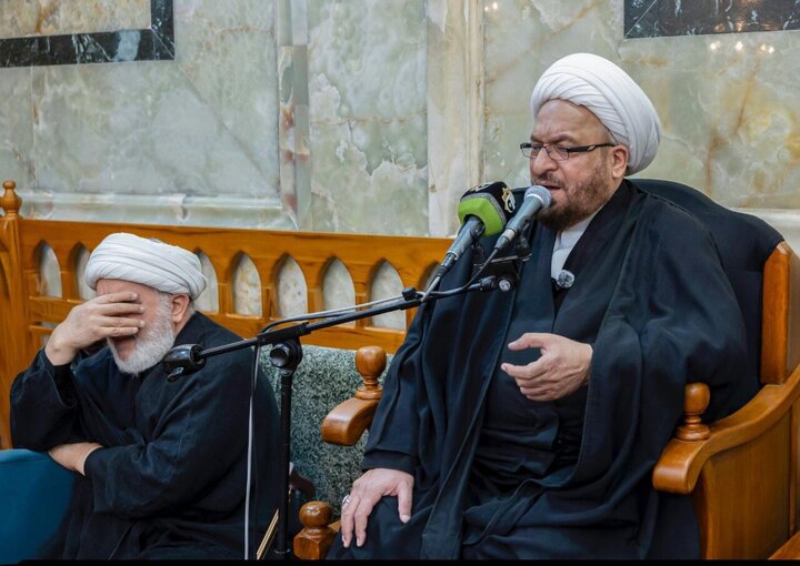 تقرير مصور/ خدام العتبة العباسية ييشاركون في مراسم عزاء شهادة السيدة "فاطمة الزهراء"(ع)